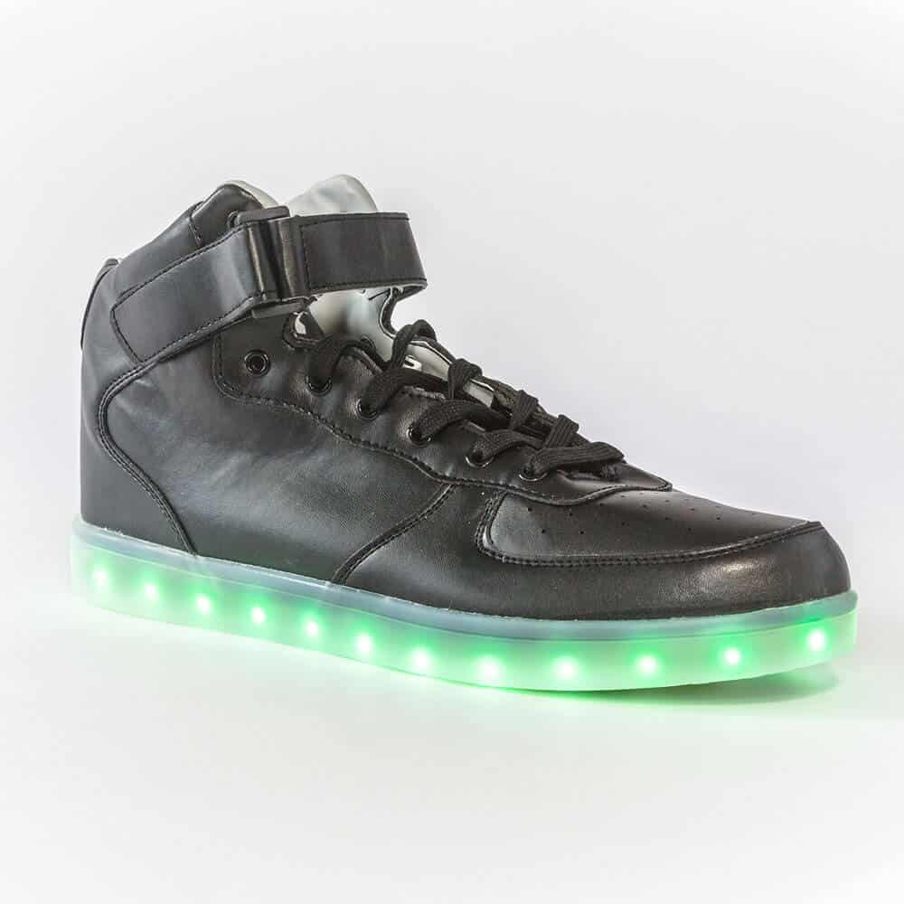 black-shoes-green-led-2-free-img